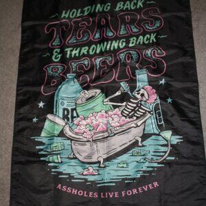 ASSHOLES LIVES FOREVER WALL SIGN